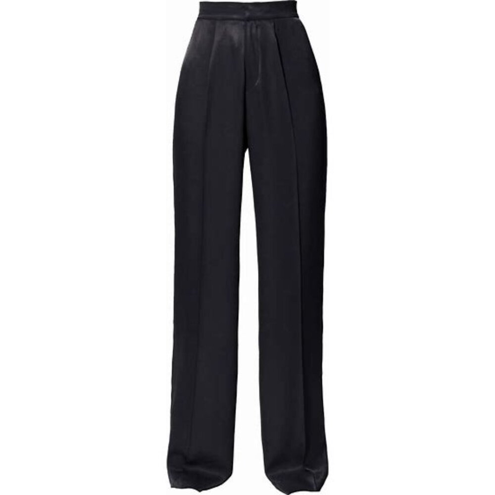 SHEIN Black Satin Trousers